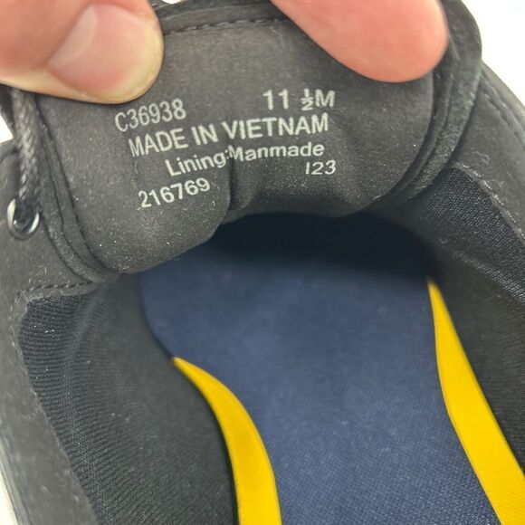 NWT Cole Haan C36938 Black Leather Wingtip LaceUp Brogues Shoes 11 1/2 M - Picture 6 of 6